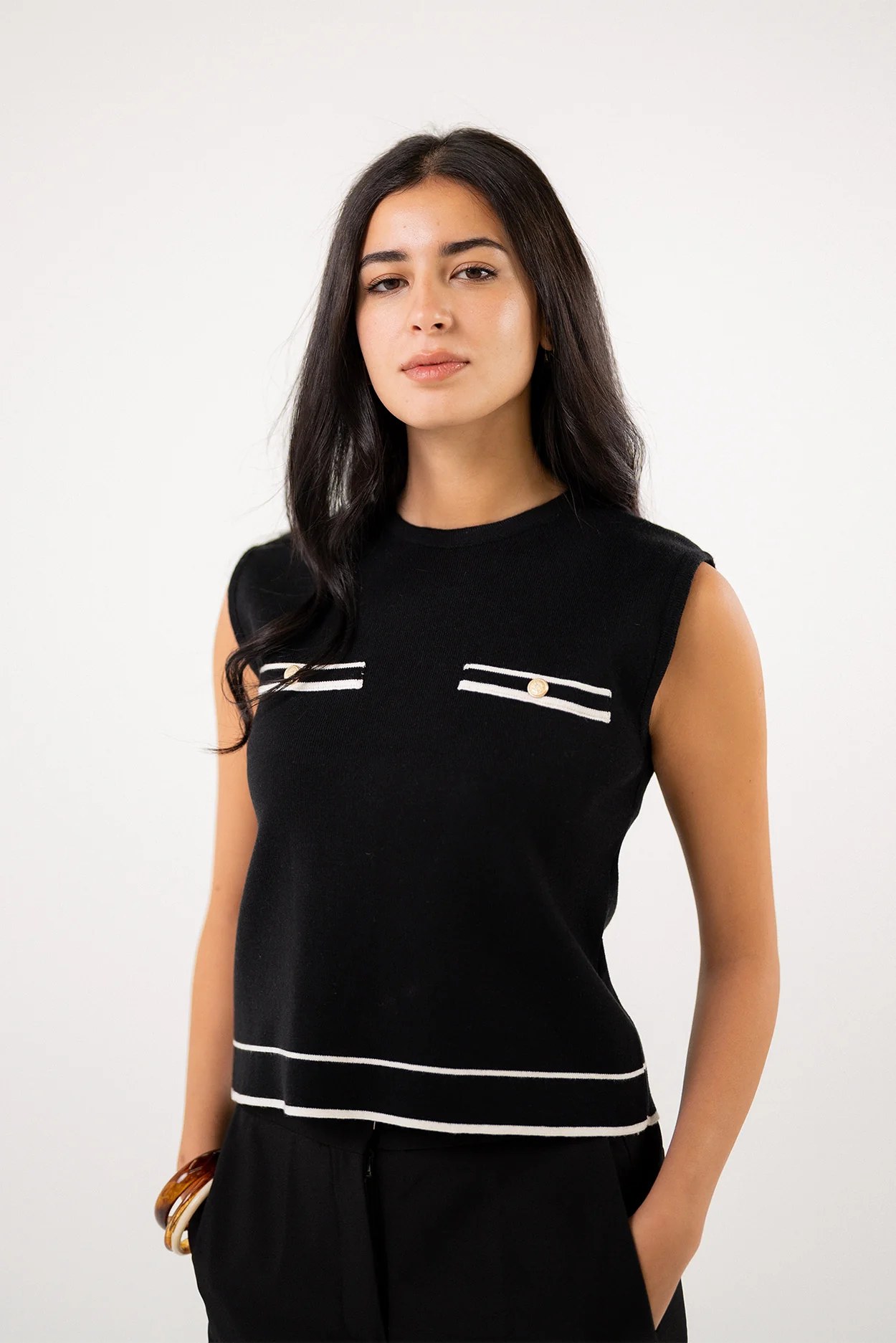 Knit Sleeveless Top