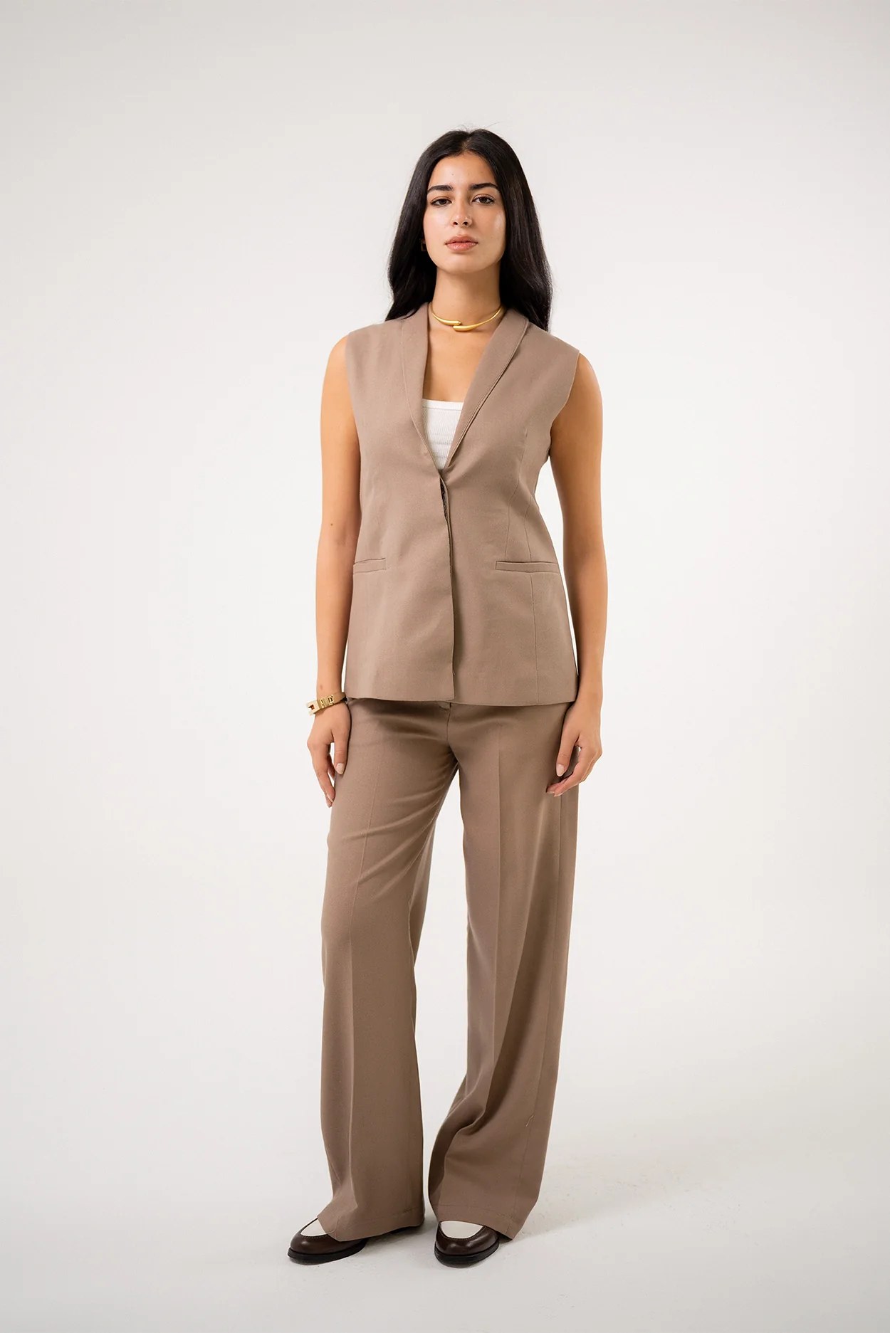 Straight fit pants