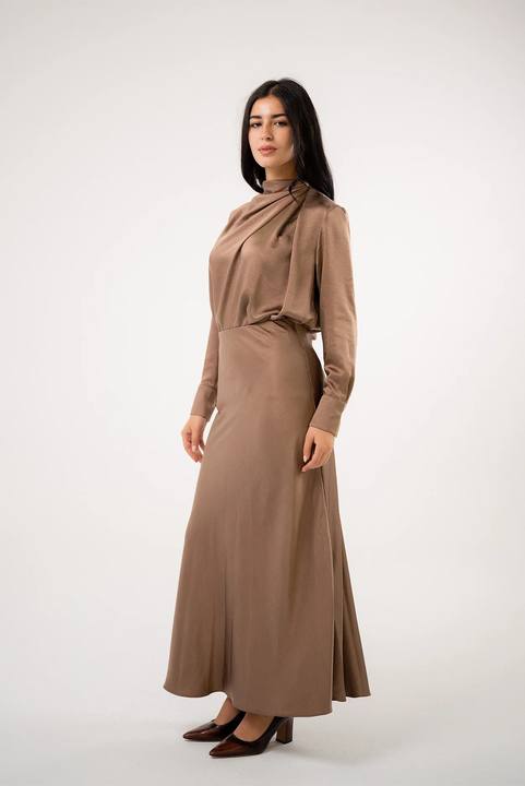 Satin Maxi Skirt