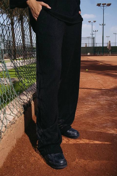 Ribbed Knit Lounge Pants