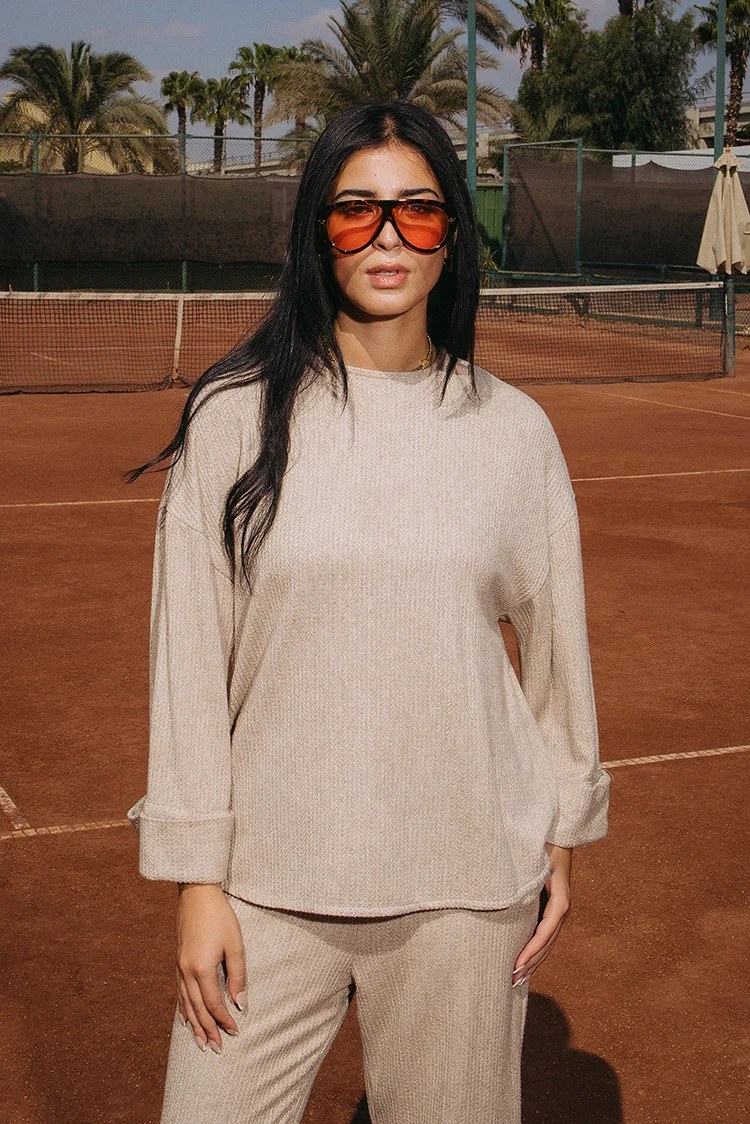 Knit Lounge Top