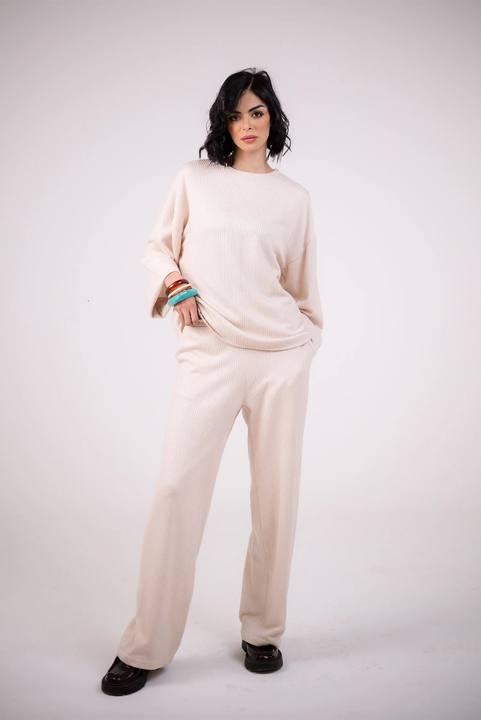 Ribbed Knit Lounge Pants