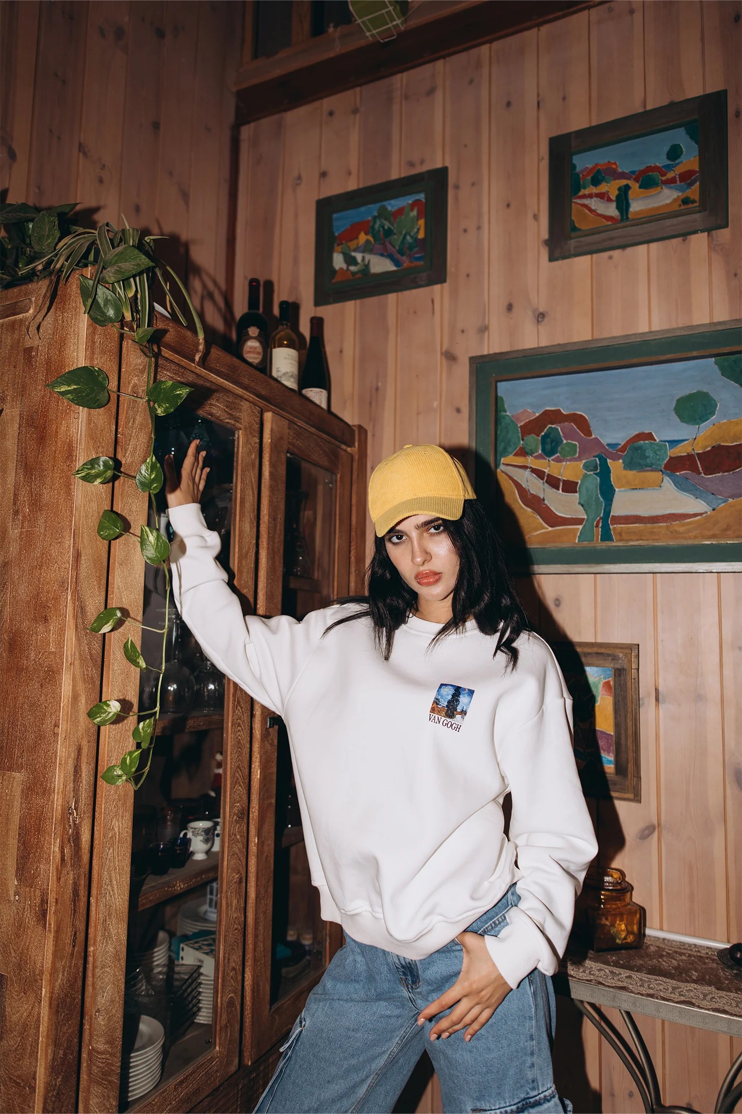 Printed Milton Sweater