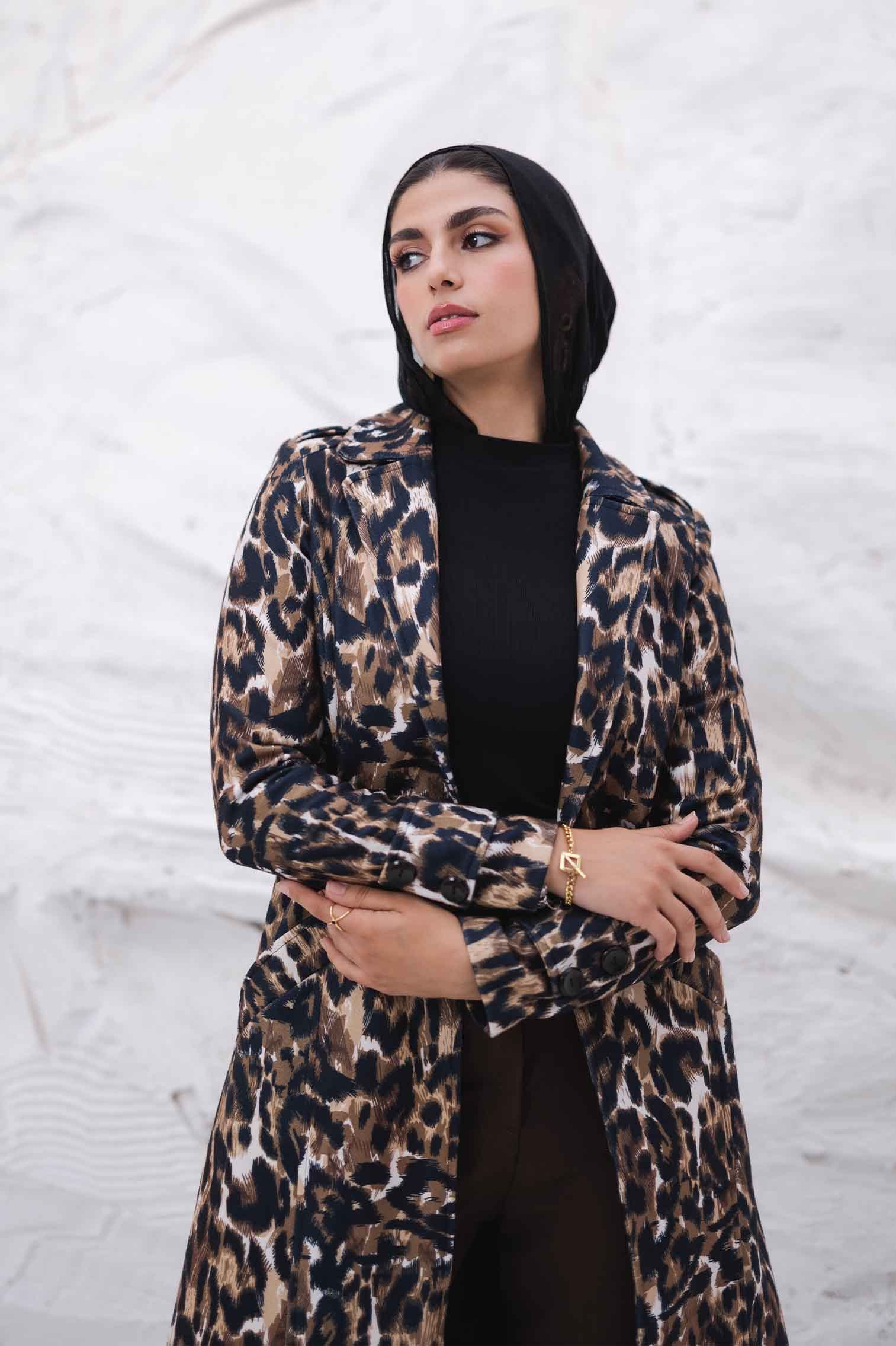 Tiger Wool Blended Coat