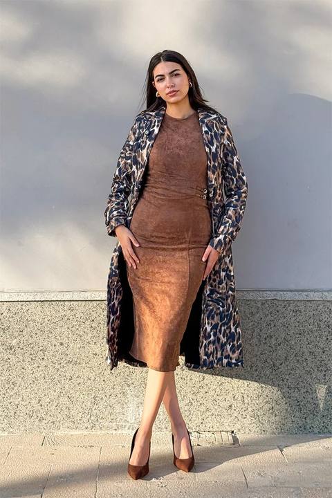 Tiger Wool Blended Coat