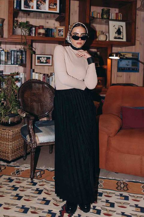 Pleated Skirt