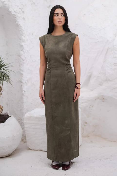 Suede Basic Dress