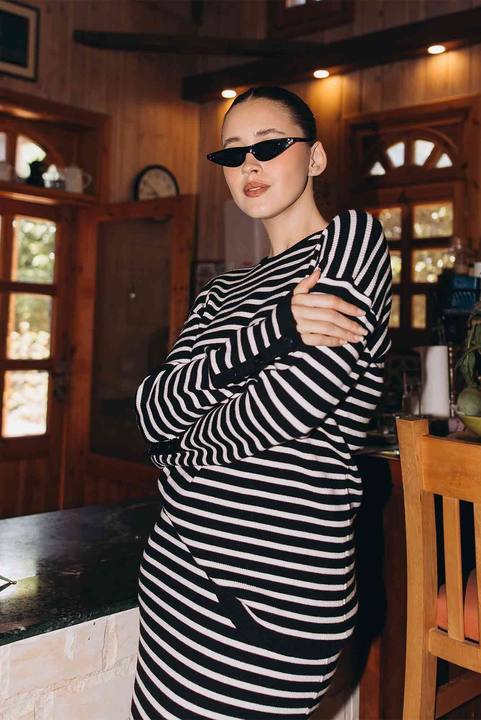 Striped Knit Top