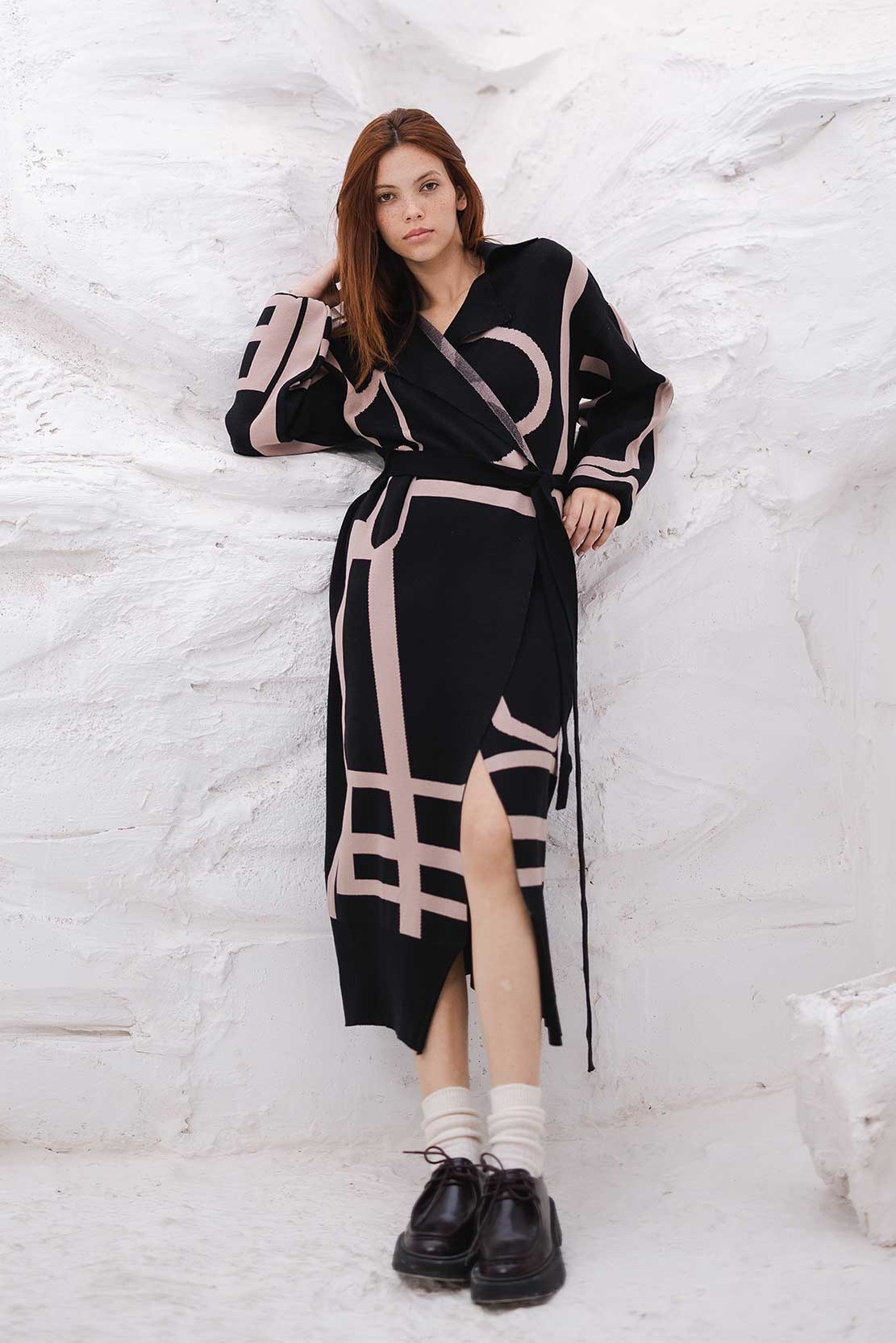 Plain Kint Cardigan