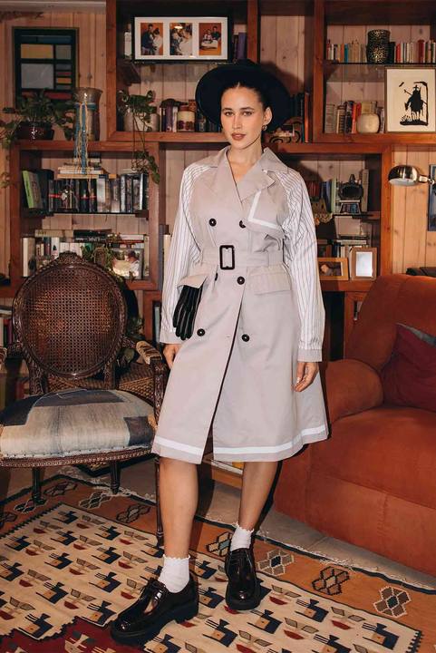 Gabardine Coat