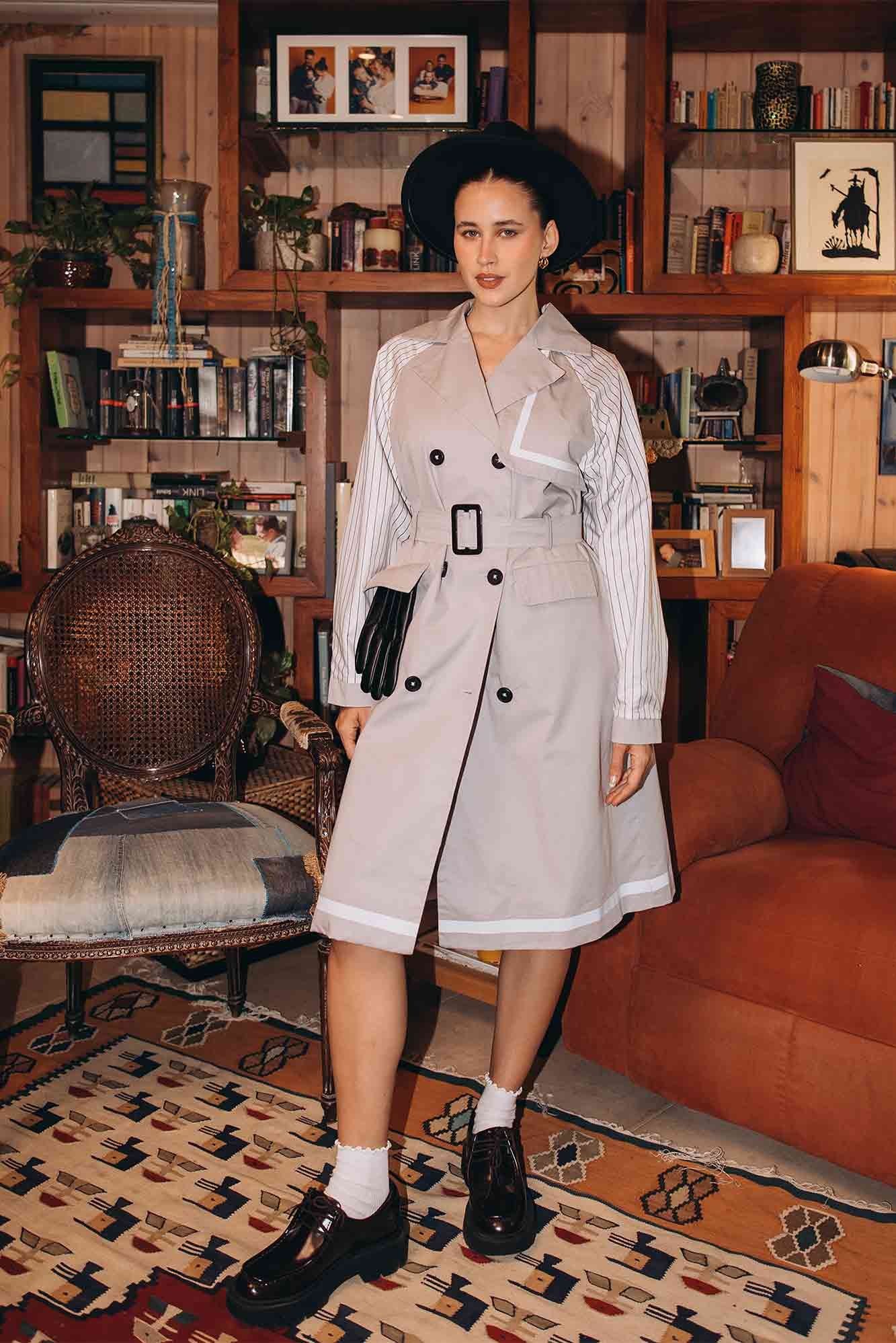 Gabardine Coat