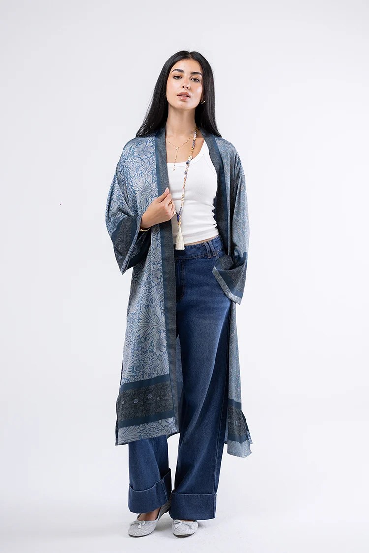 Ocean Bloom Kimono