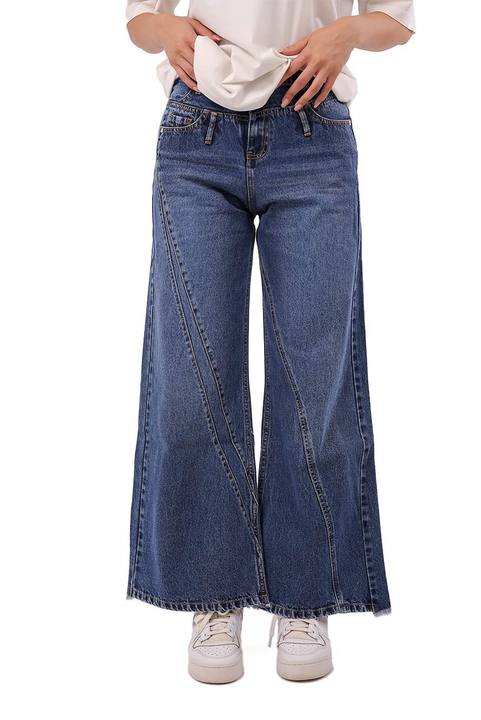 Wide Denim Pants