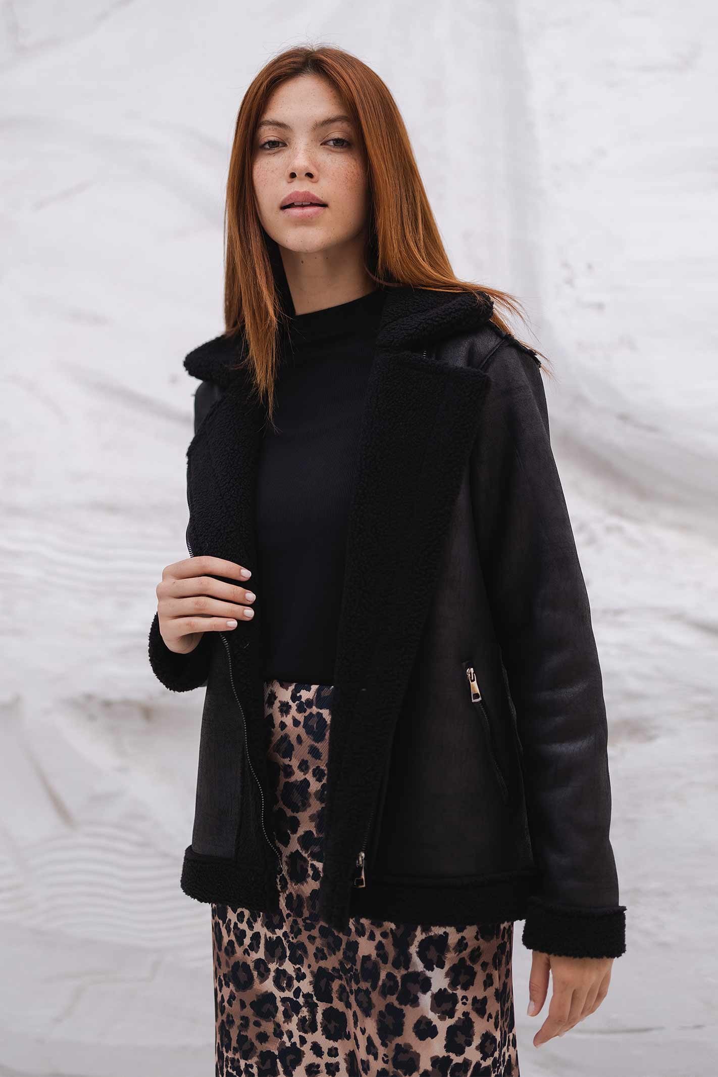 Jacket Suede Fur
