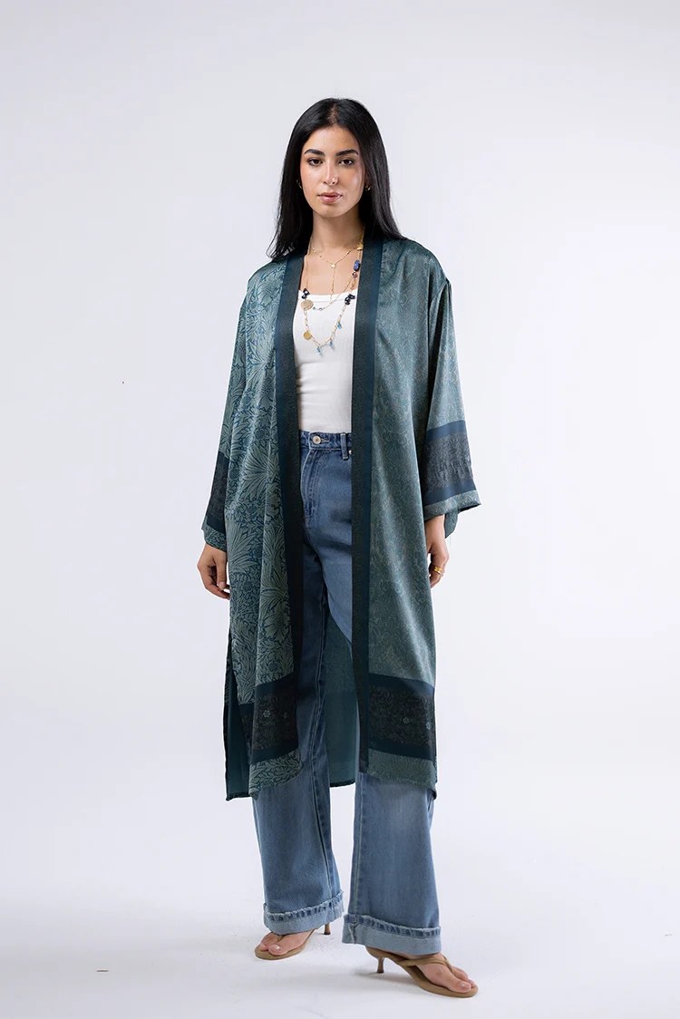 Ocean Bloom Kimono