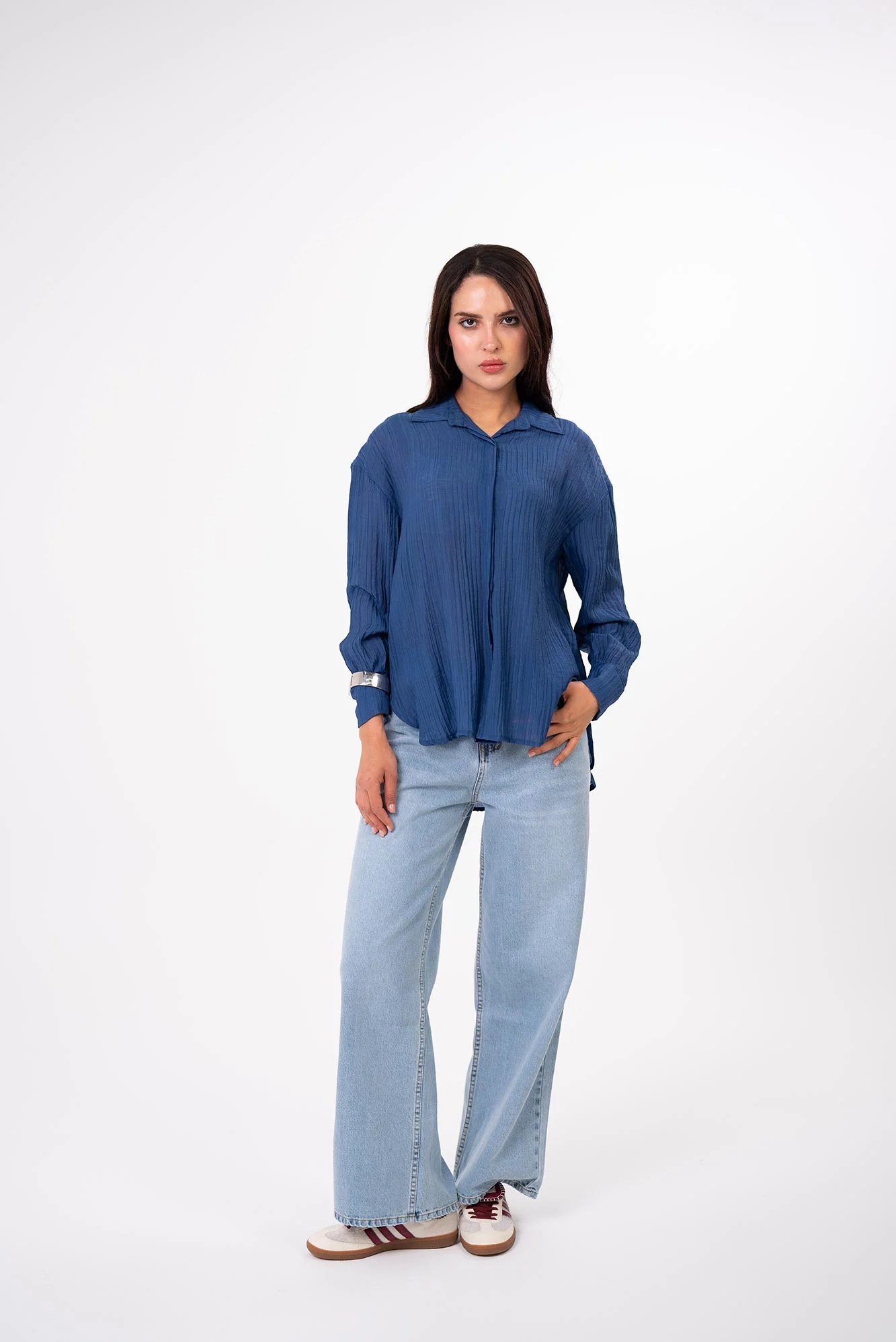 Straight Denim Pants