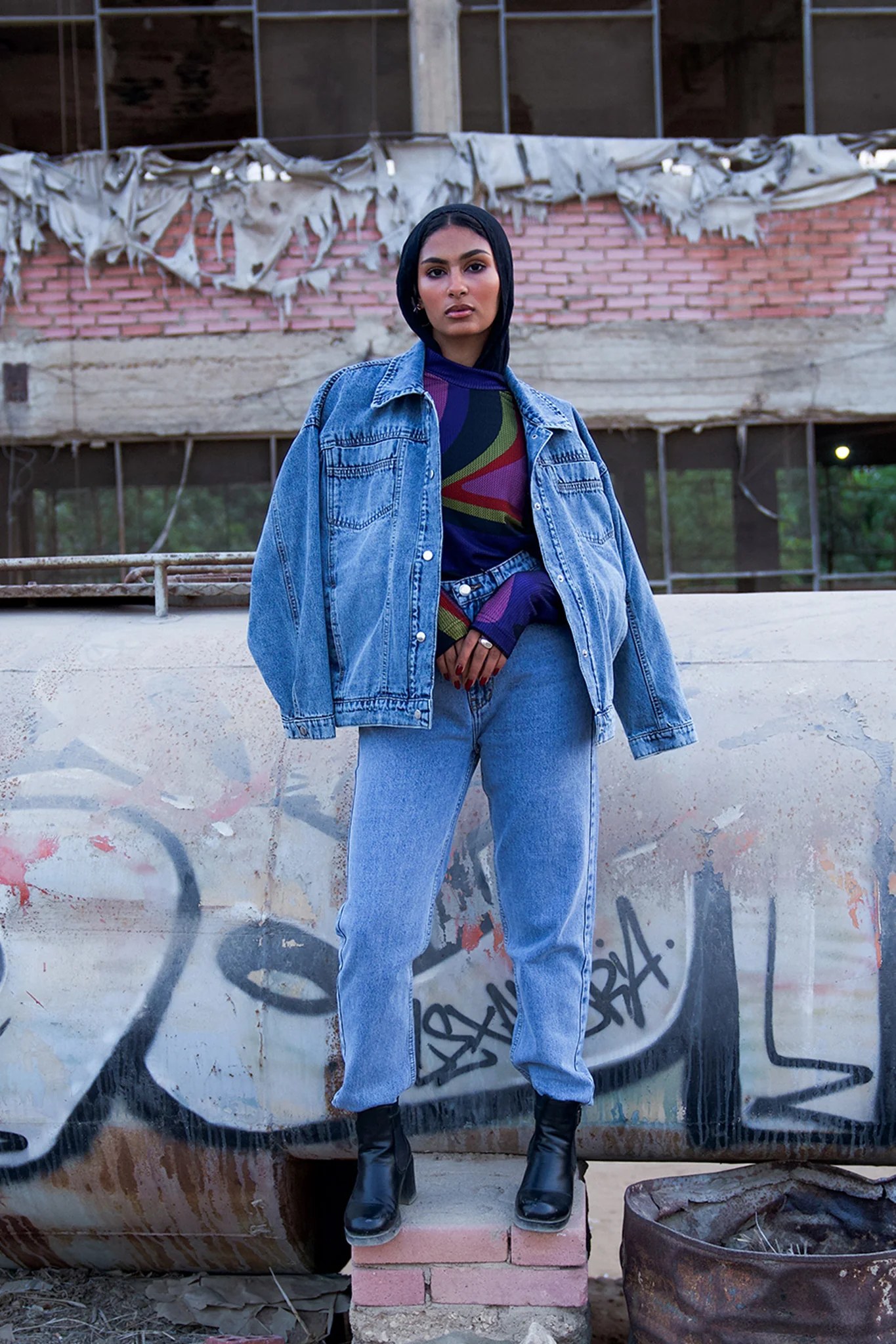 Mom fit Denim Pants