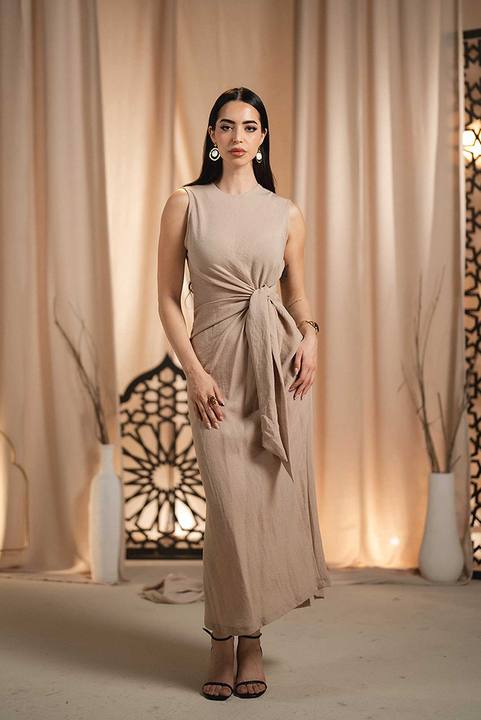 Side knot Dress