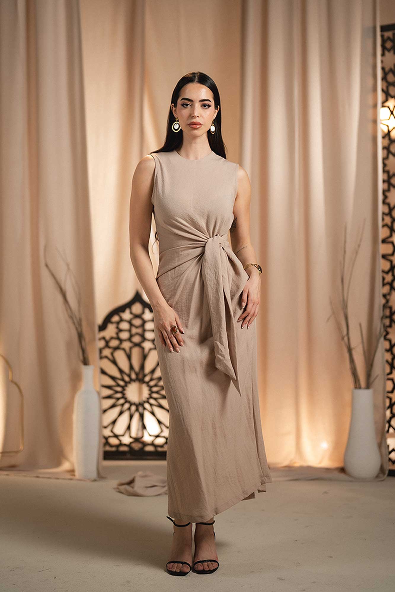 Side knot Dress