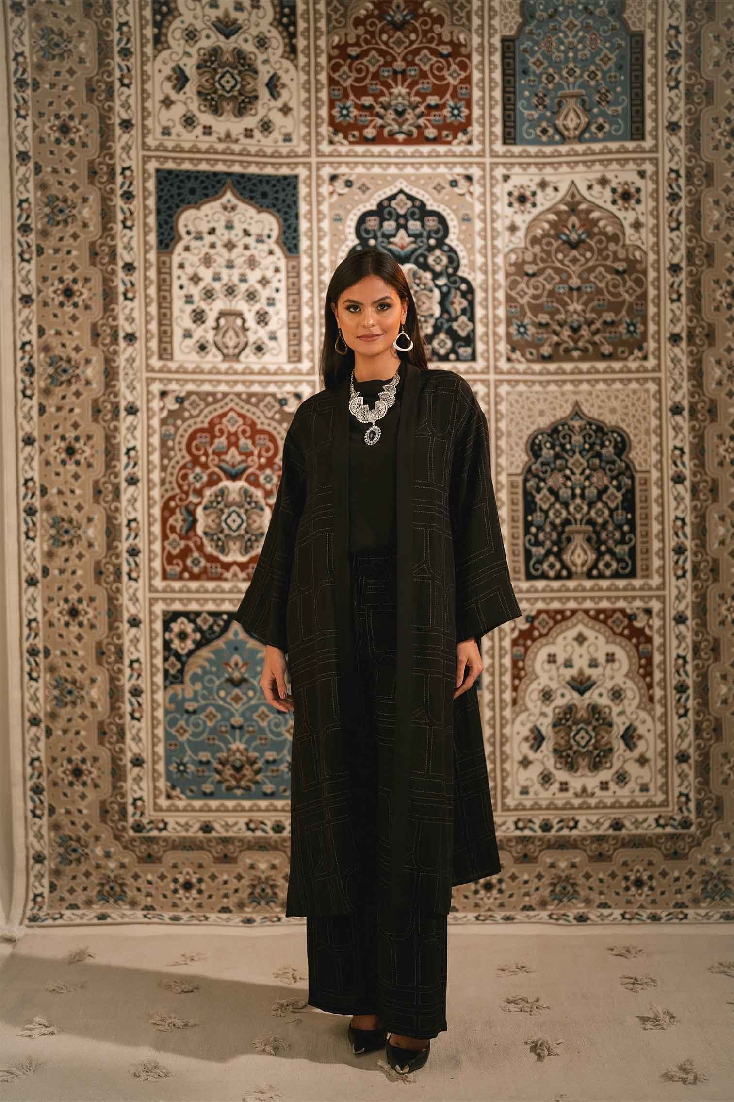 Printed Cardigan