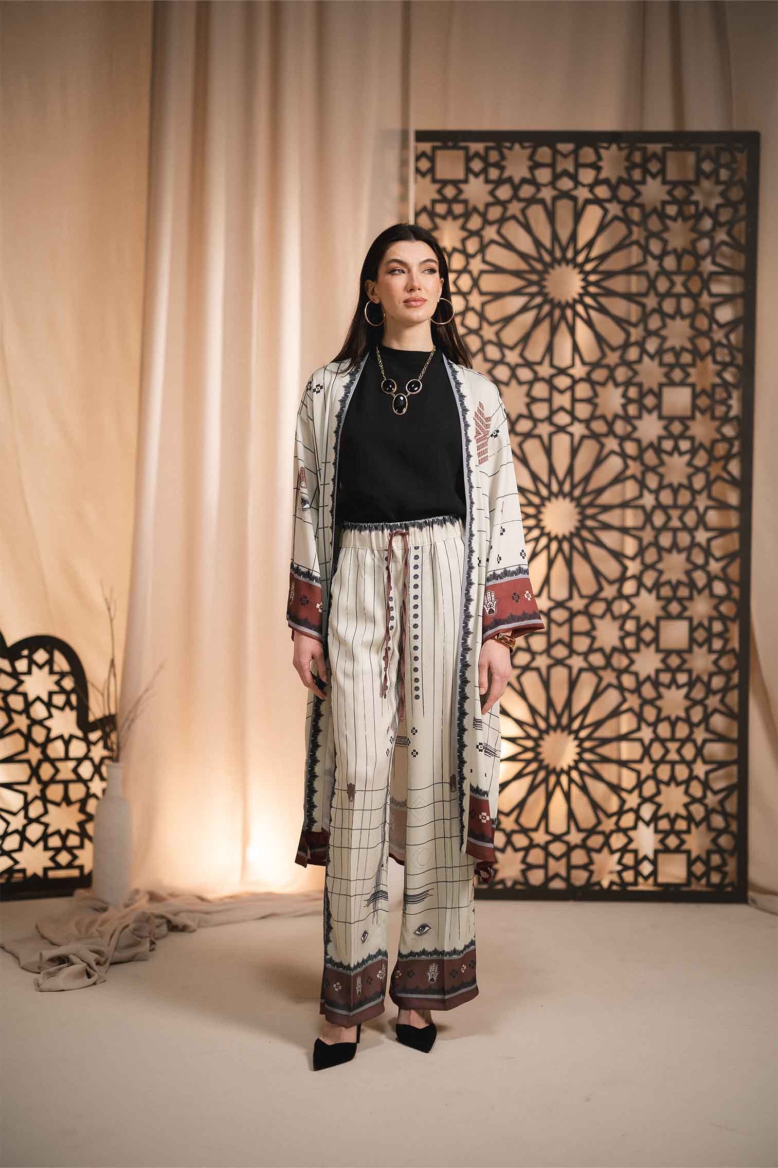 Printed Pants