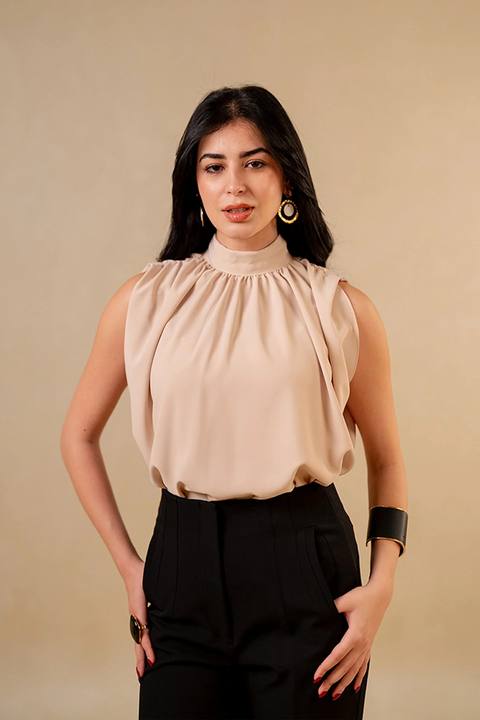 Sleeveless Blouse