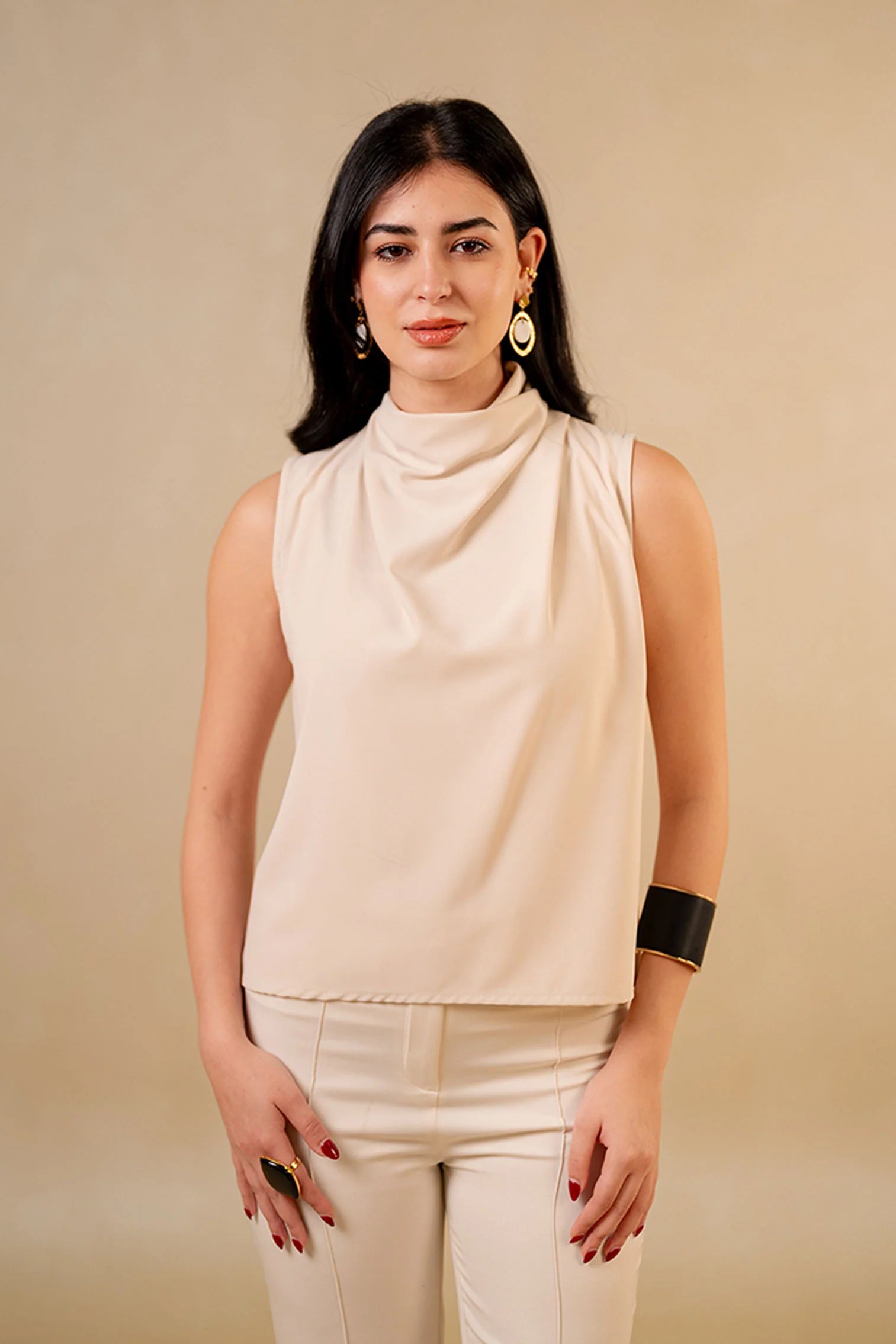 Sleeveless Blouse