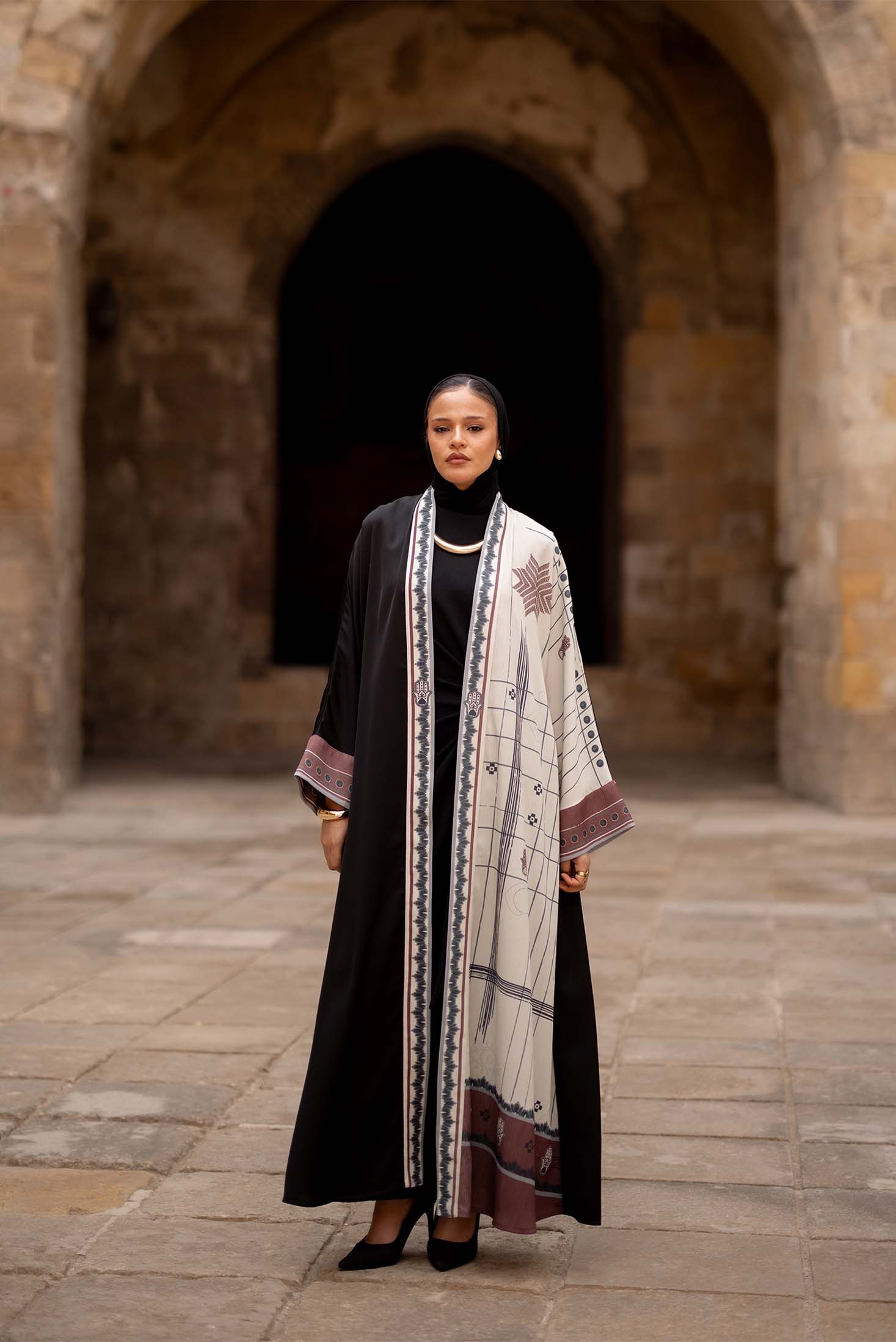 Open Abaya