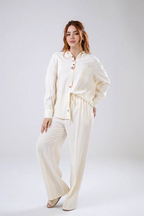 Wide-Leg Trousers