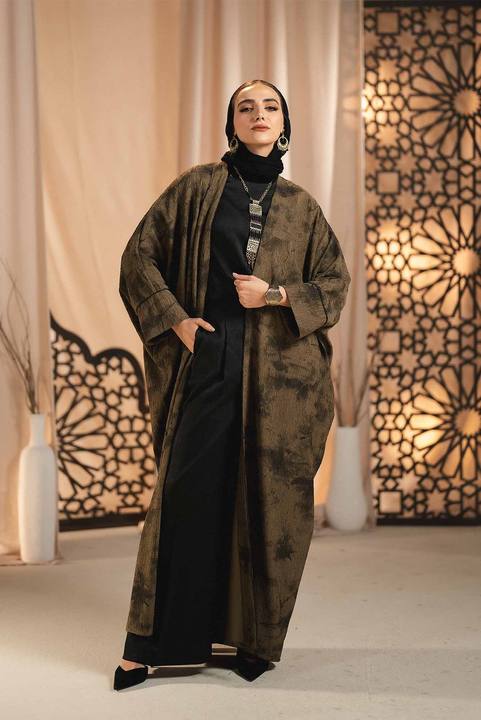 Printed Abaya