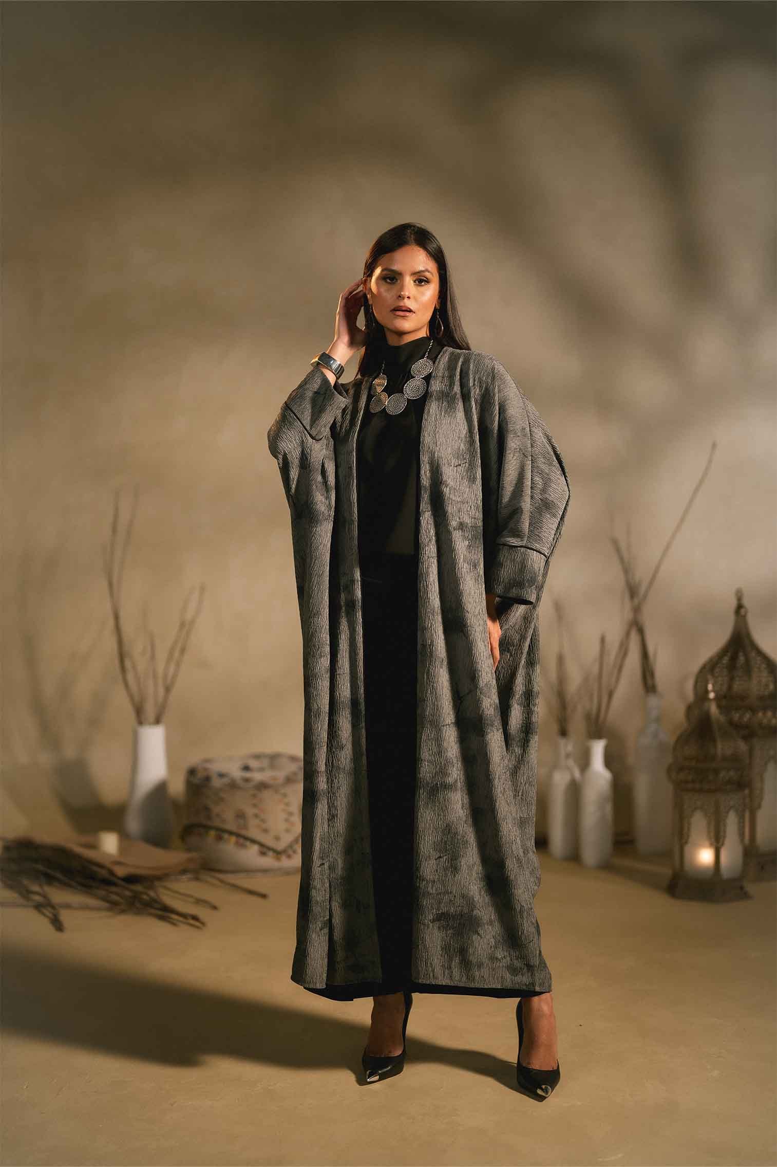 Printed Abaya