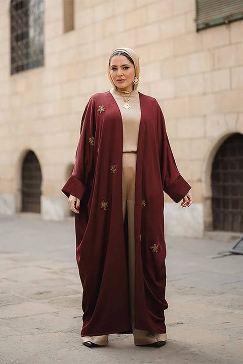 Satin Abaya