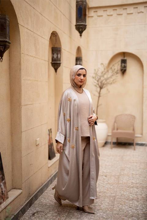 Satin Abaya
