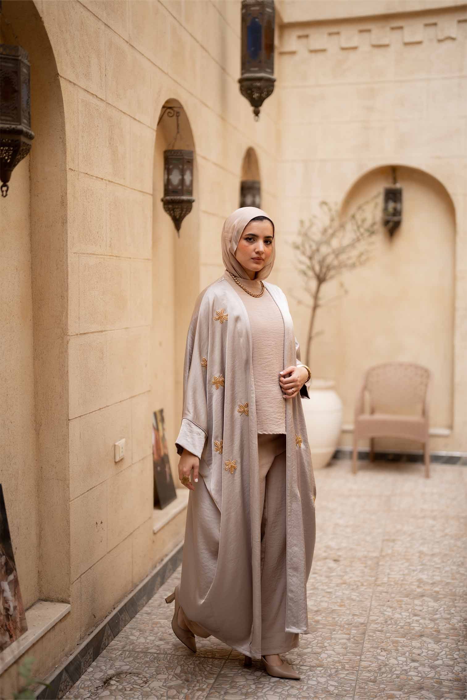 Satin Abaya