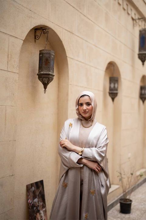 Satin Abaya