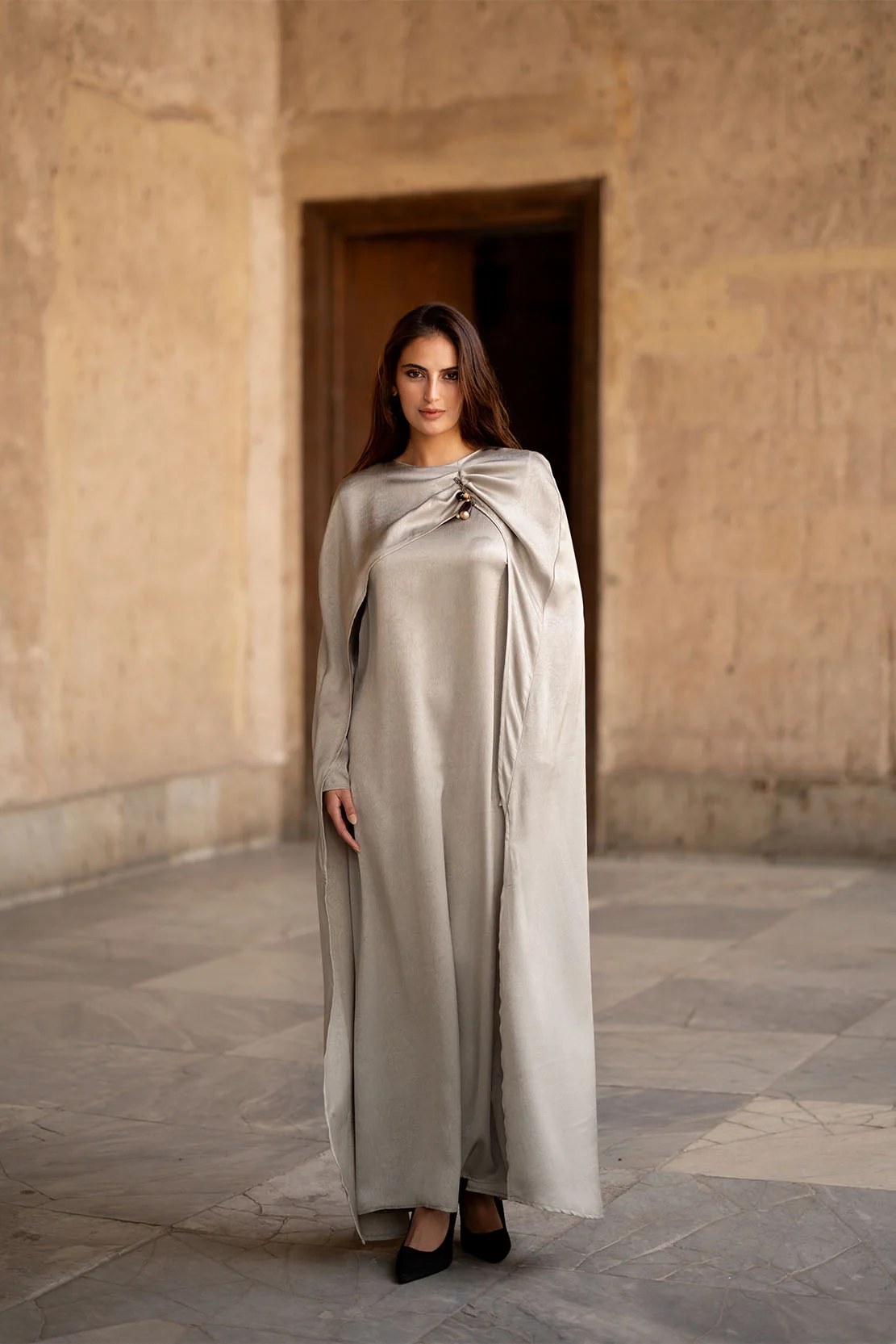 Satin Abaya