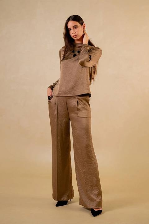 Satin Pants