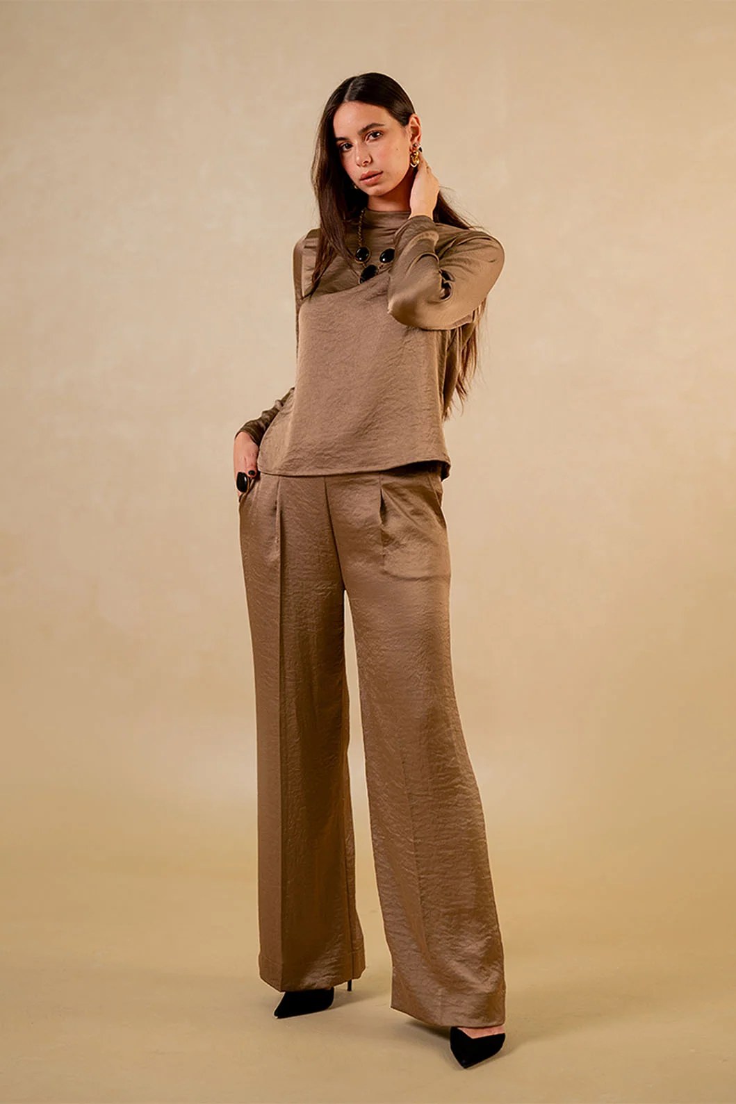 Satin Pants