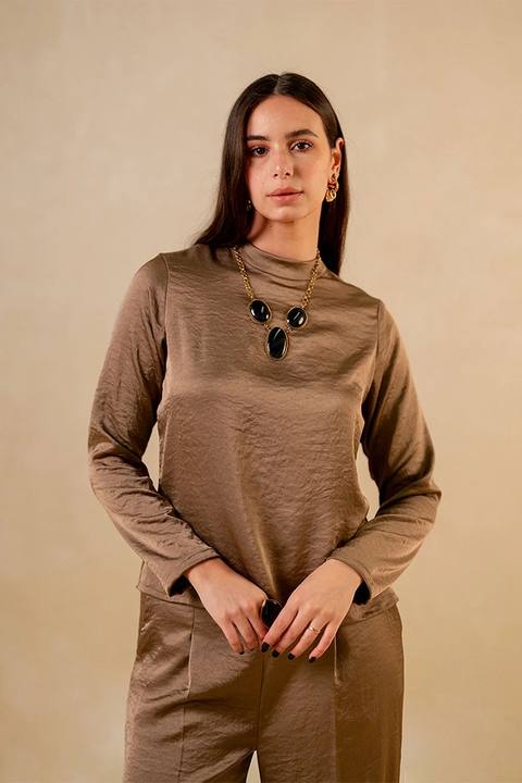 Satin Blouse