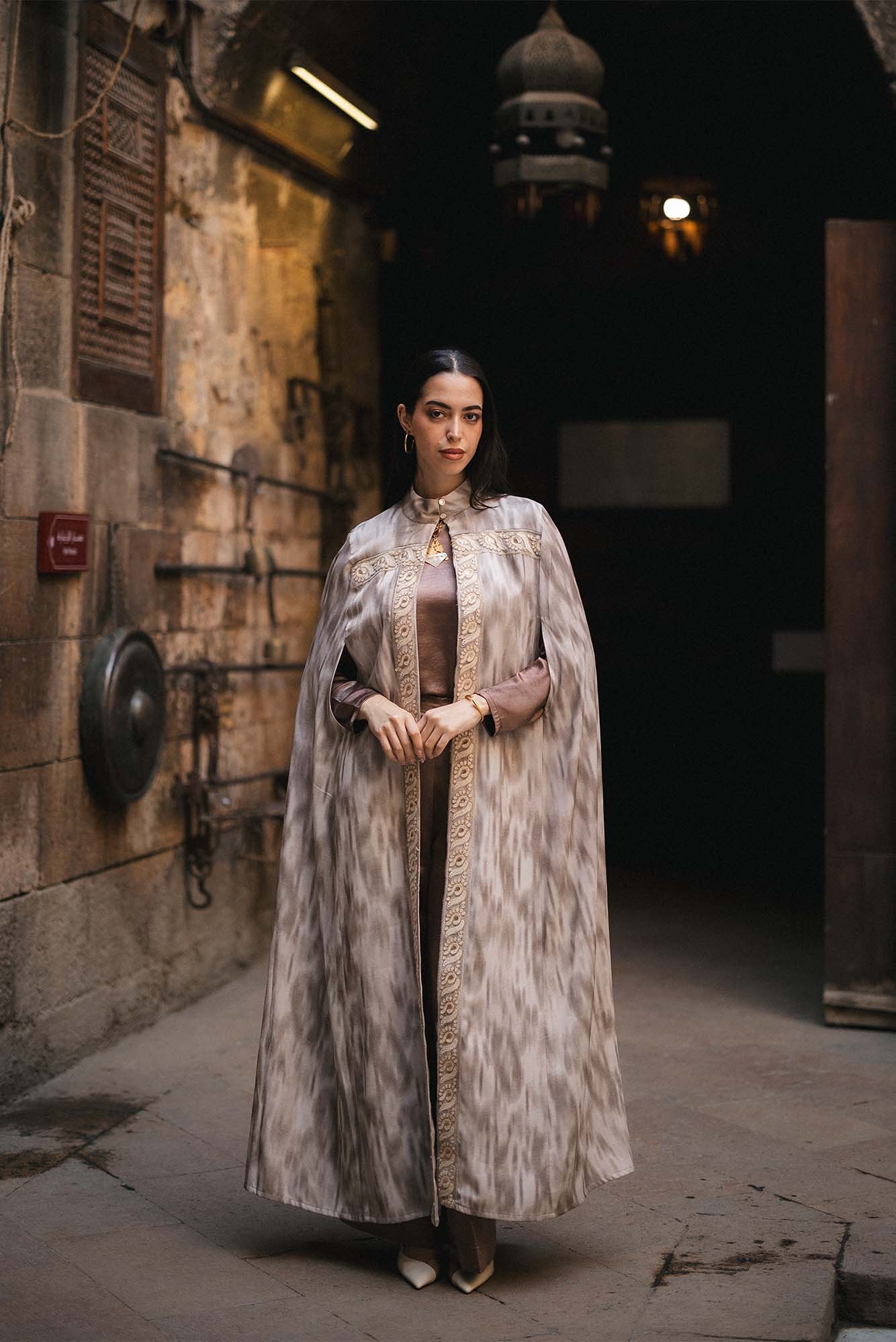 Satin Cape