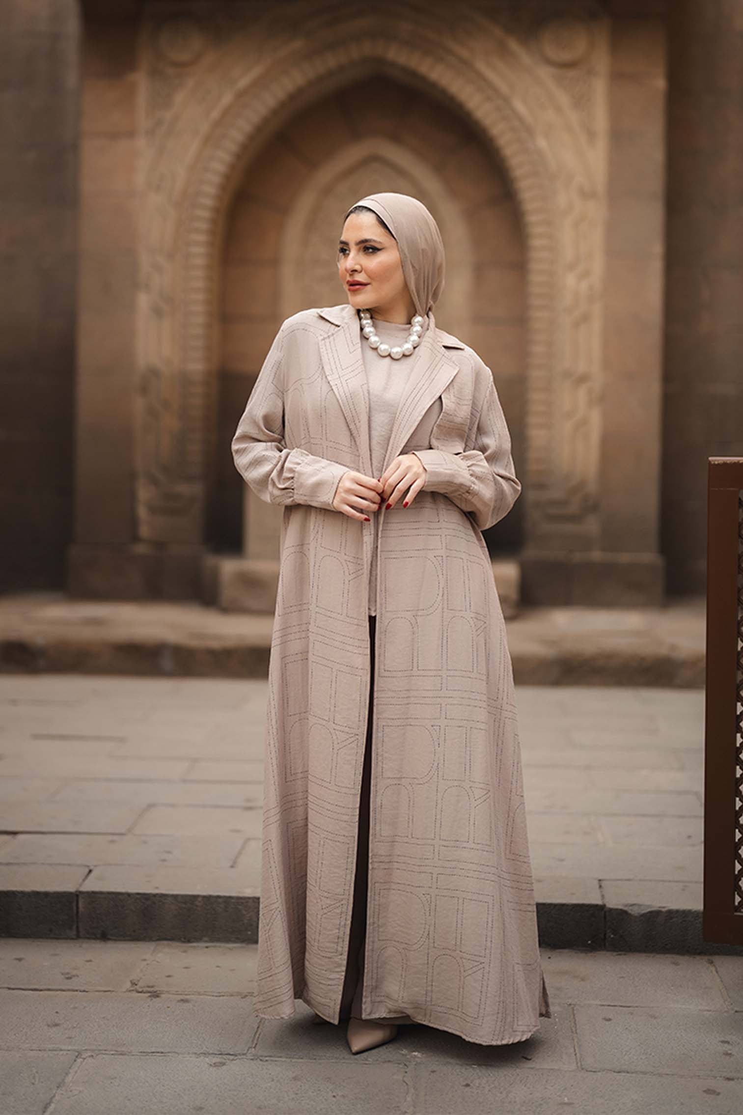 Linen Abaya