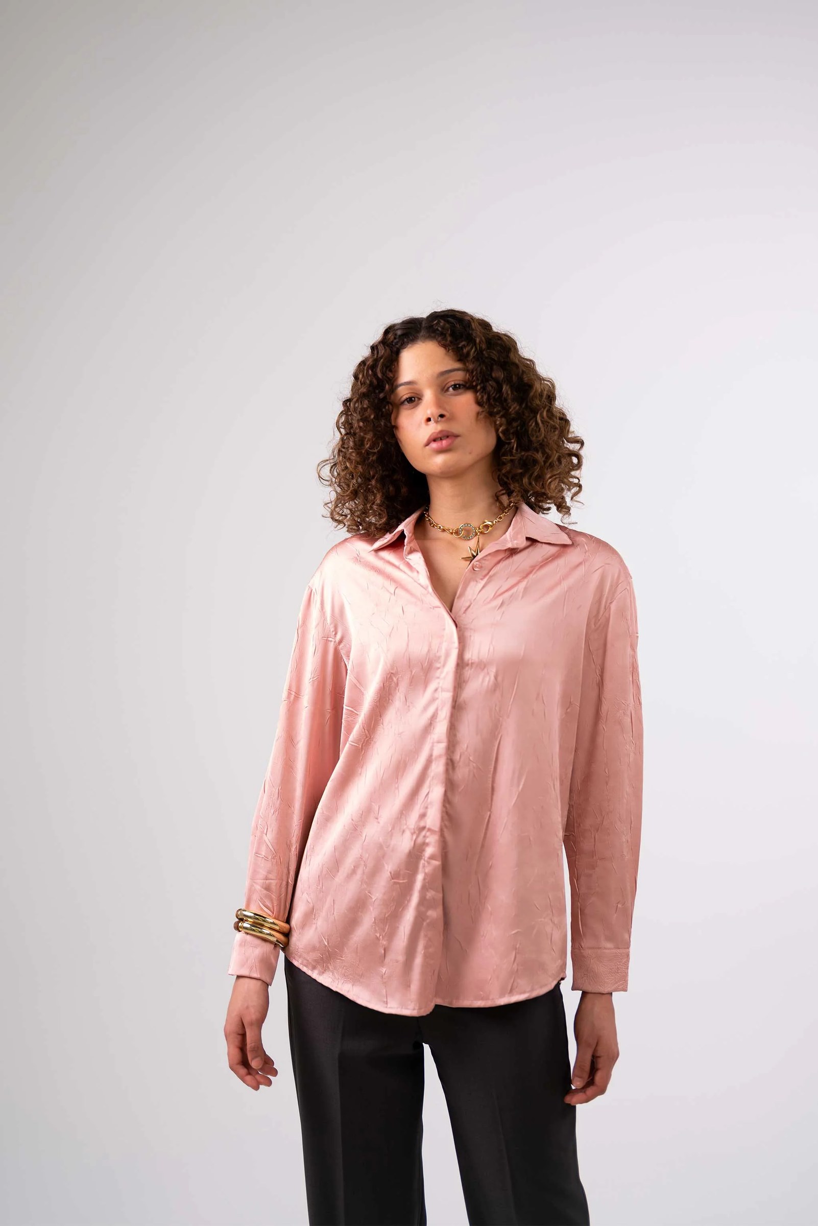Crinkled shirt