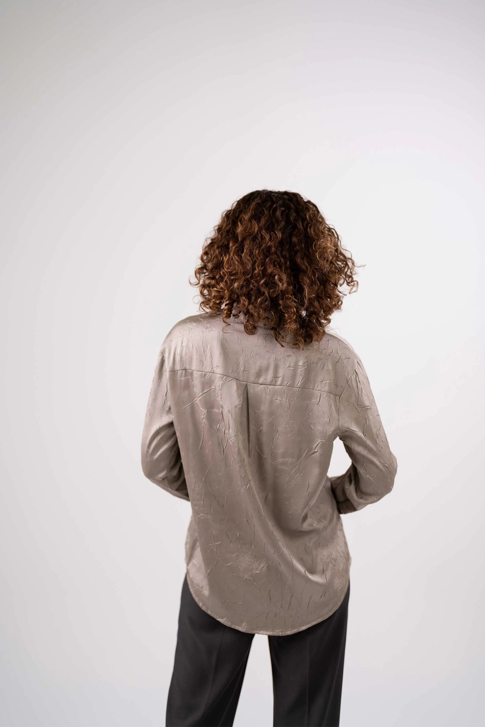 Crinkled shirt