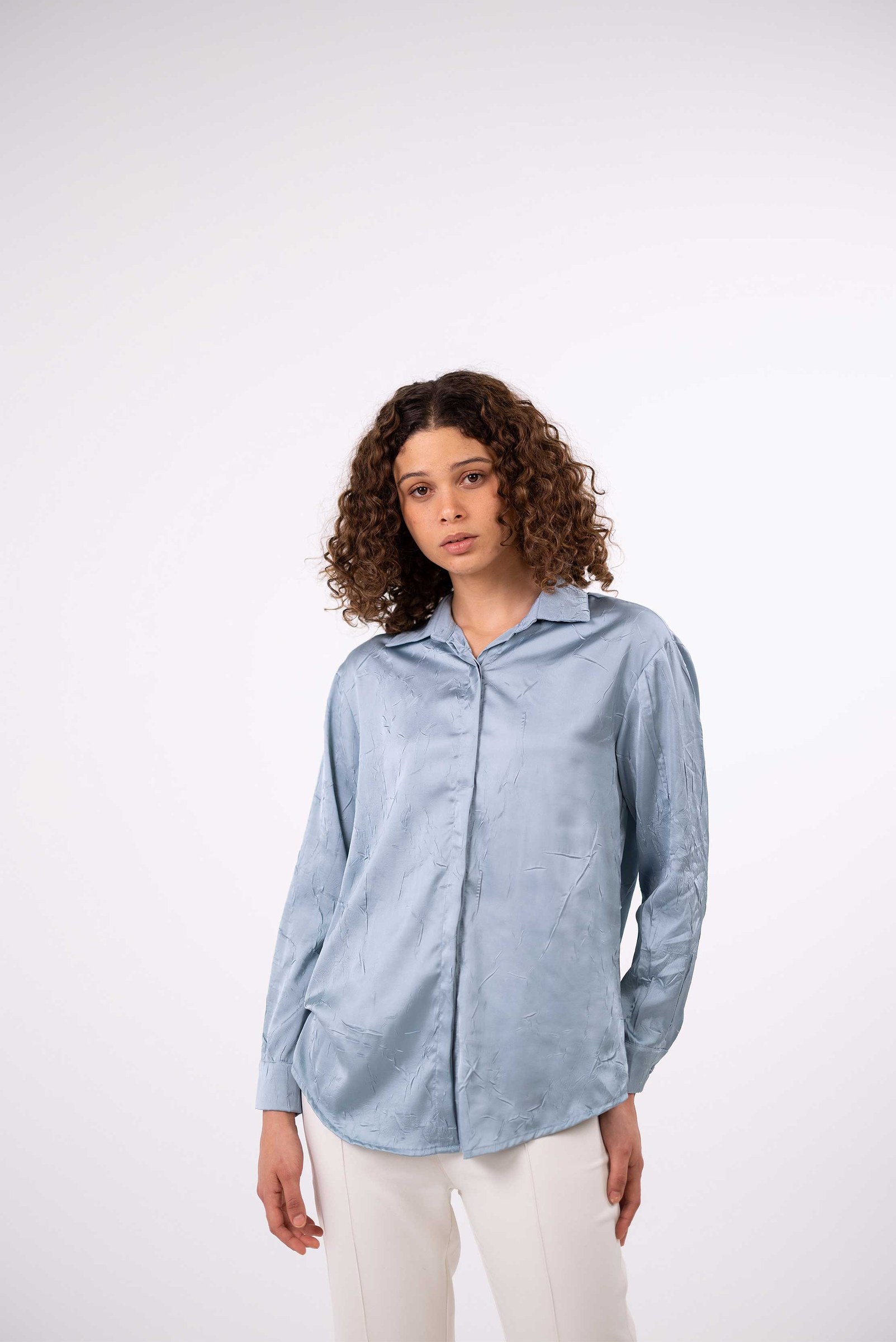 Crinkled shirt