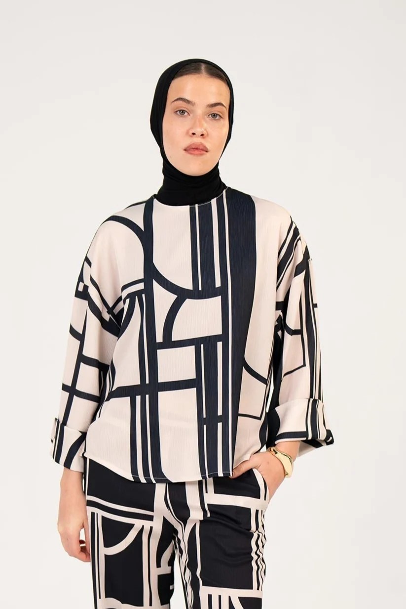 Printed Blouse