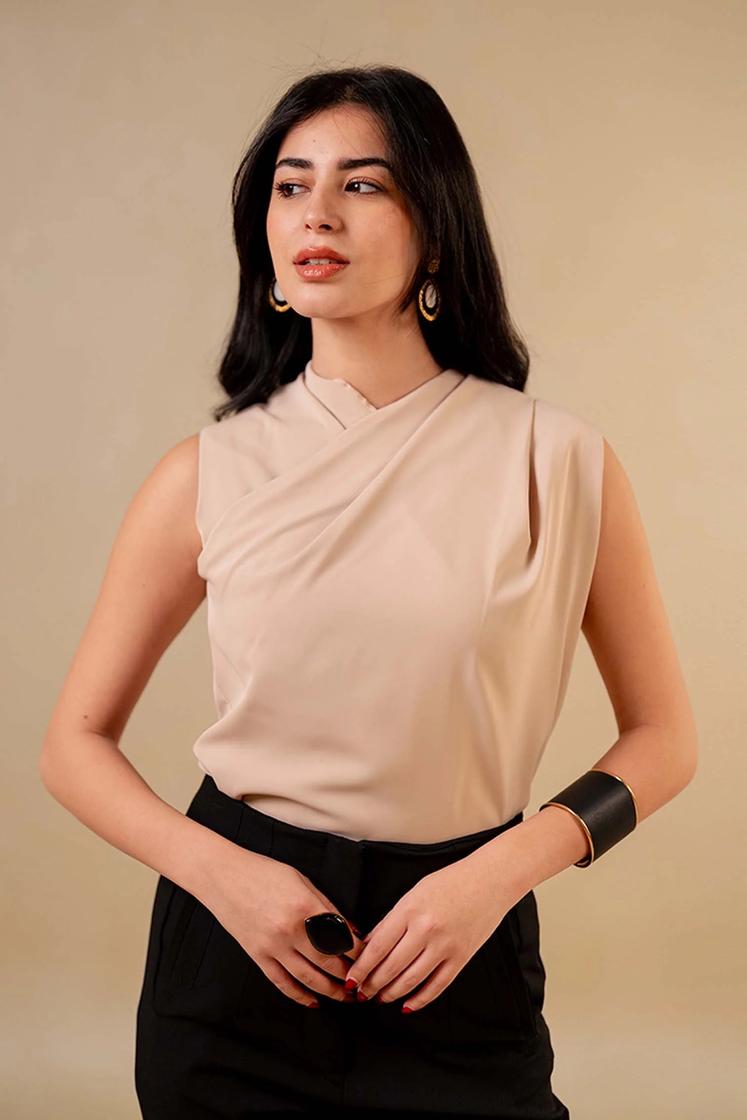 Sleeveless Blouse