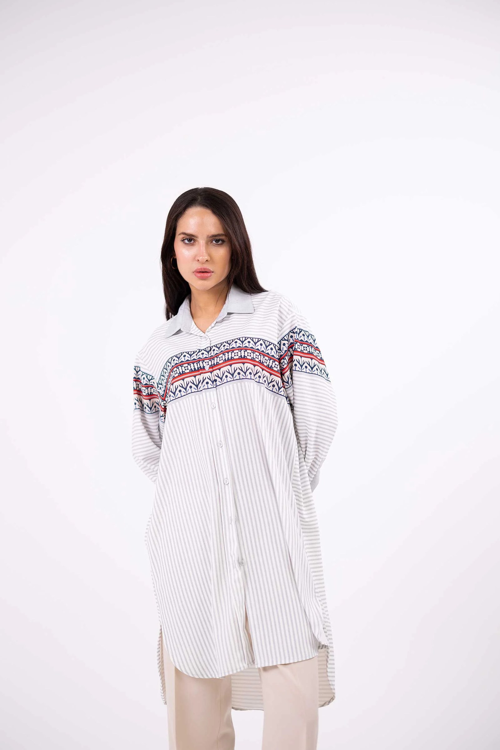 Striped Long Shirt