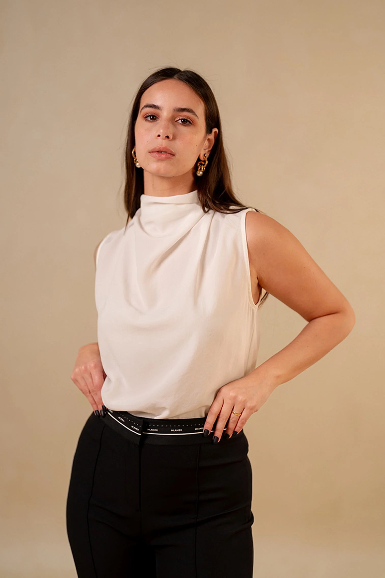 Sleeveless Blouse