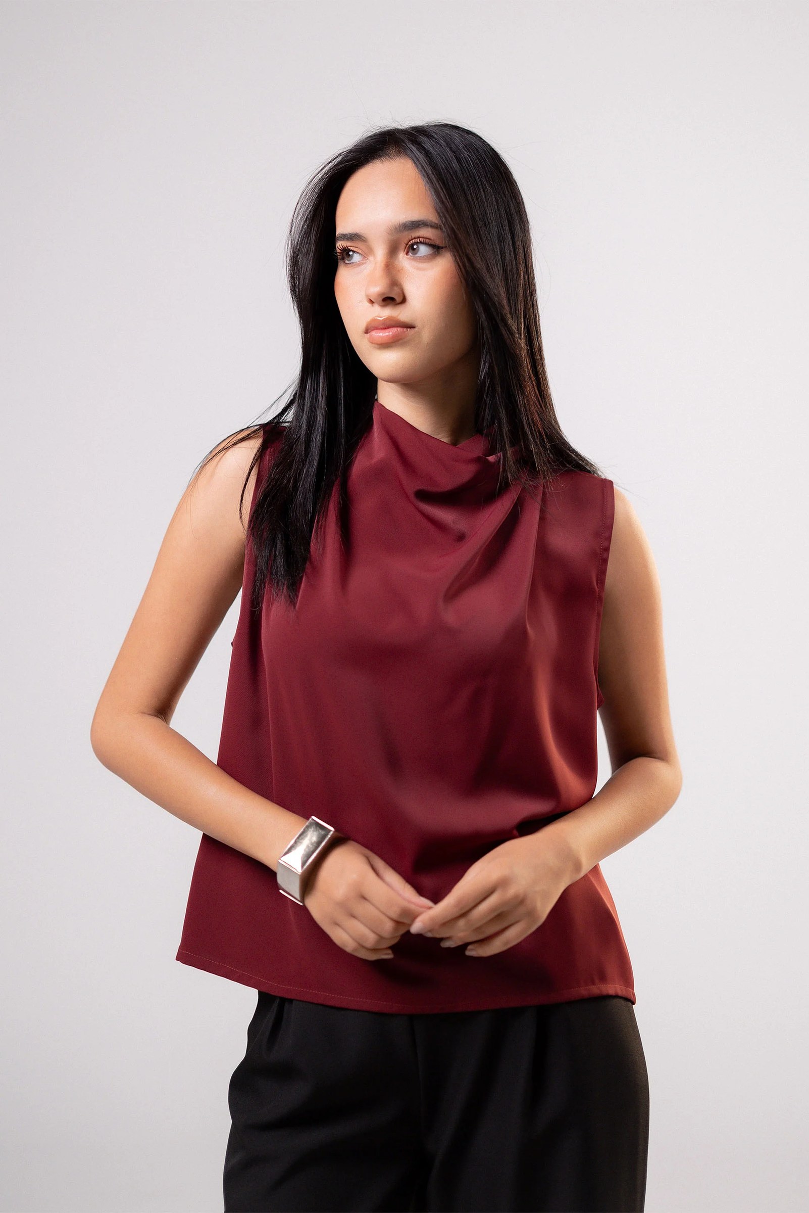 Sleeveless Blouse