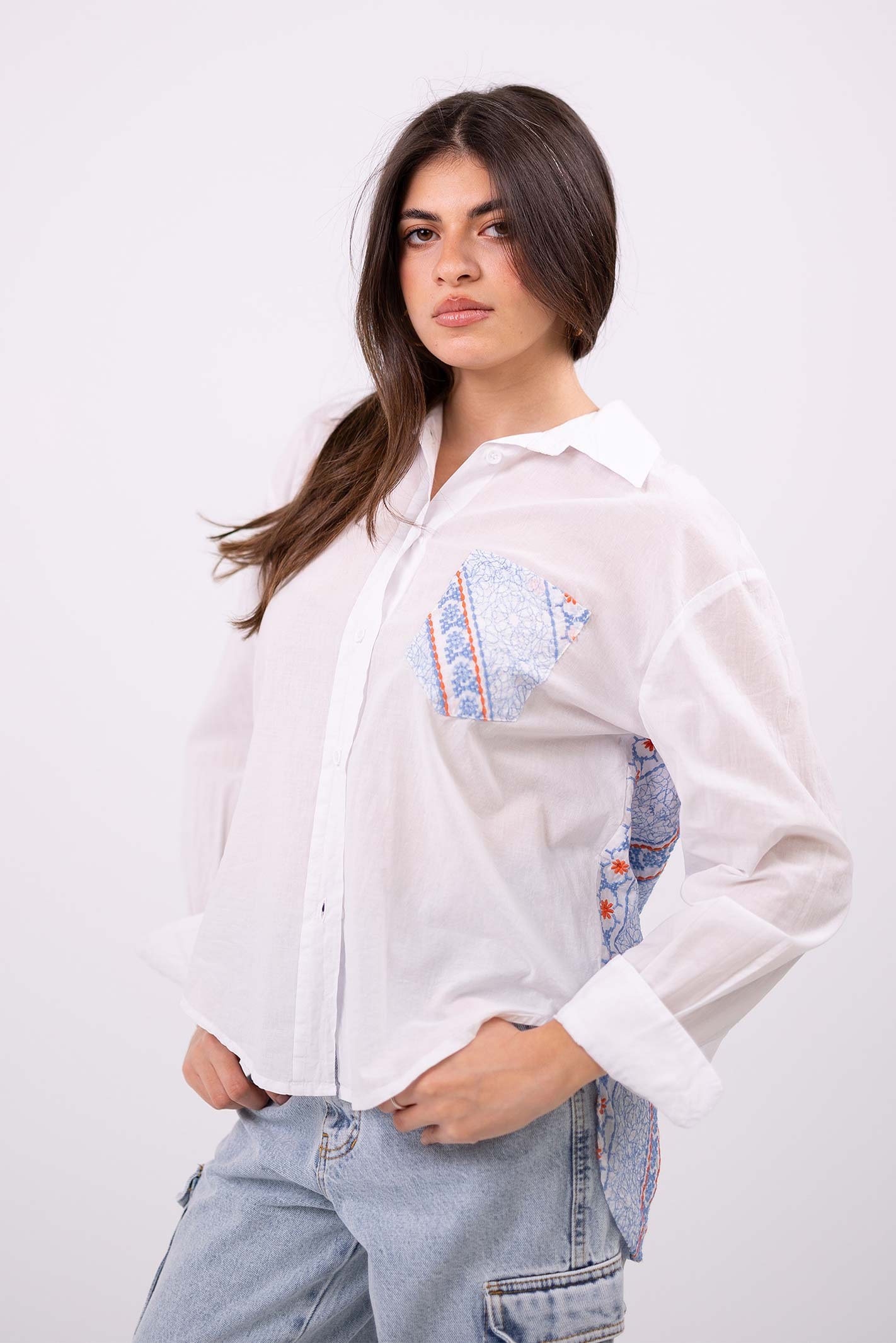 Broidery shirt